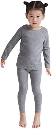 Better4Babies Modal Cotton Thermal Long Underwear Set Breathing Base Layer Long John Pajama for Boy Girl Toddler