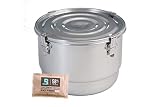 8-Liter Commercial CVault Container - 10" x 7" - Includes Two 60g Boveda Humidipaks