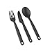 Sea to Summit Camp Cutlery Utensil Set, Charcoal Grey