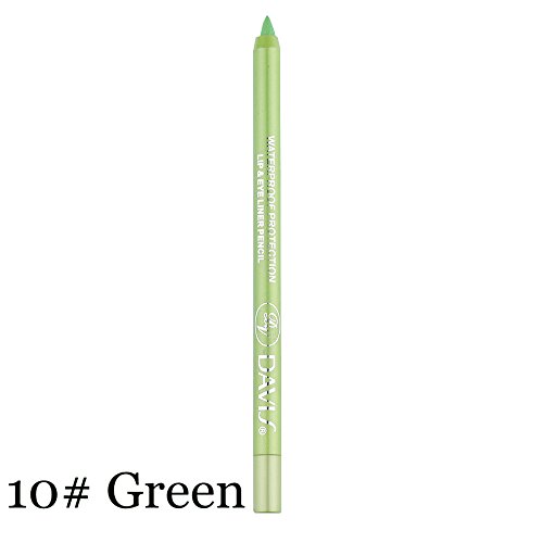 1Pc Waterproof Long-Lasting Liner Pencil Pigment White Color Eyeliner Pen Eye Cosmetics Makeup Tools