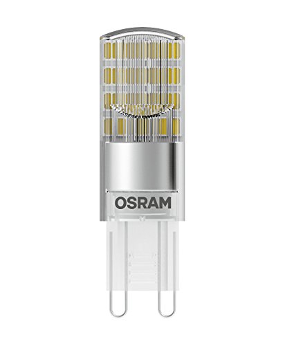 Osram LED Star Pin G9 / Lampe, G9, 2, 60 W, Ersatz für 30-W-Glühbirne, klar, Warm White, 2700 K, 3 - er-Pack
