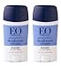 EO Deodorant Cream Lavender (Pack of 2) With Tapioca, Cocoa Seed Butter, Cassava Root, Baking Soda, Vitamin E, Flower Oil, Lavender and Orange, 1.8 oz. Each