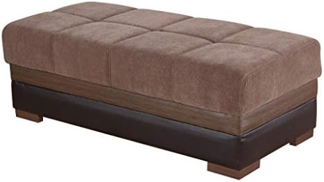 STIKBAL Multifunctional Furniture MOON Collection (Ottoman) TROYA BROWN