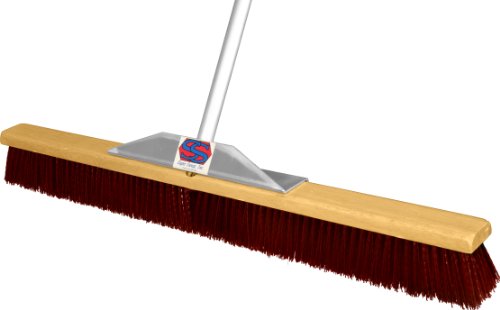 Super Sweep 36-Inch Maroon Poly Broom