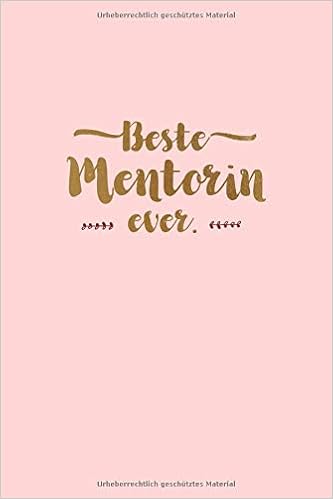 Beste Mentorin Ever Notizbuch Journal Tagebuch