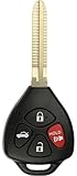 KeylessOption Keyless Entry Remote Control Car Ignition Key Blade Fob Replacement for GQ4-29T