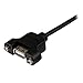 StarTech 1 FT Panel Mount USB Cable A to A - F/M