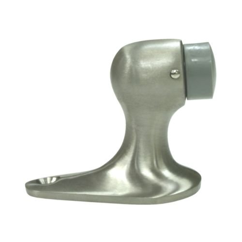 Brass Floor Stop Finish: Brushed Nickel