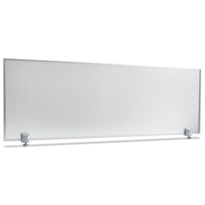 Alera ALEPP4718 Polycarbonate Privacy Panel, 47w x 18h, Silver