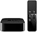Apple TV 4K HD 32GB Streaming Media Player HDMI with Dolby Digital and Voice search by Asking the Siri Remote, Black, MQD22LL/A-32G (Renewed)
