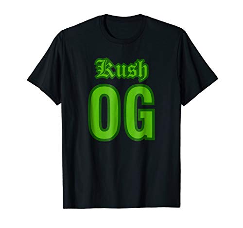Funny Humor Joke Sporty Typography Discreet OG Kush T-Shirt