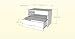 Nexera Night Stand 222203, White