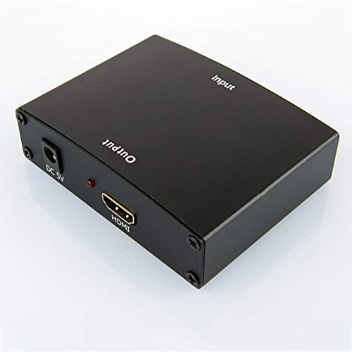 Dalkeyie Vga to Hdmi Converter with Audio Vga to Hdmi Iron Box Vga to Hdmi Video 1080P Plug and Play Easy to Carry