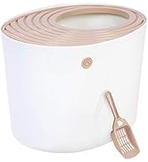 IRIS USA Top Entry Cat Litter Box