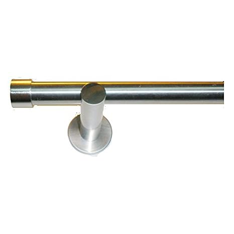 In de Cortina – Stahl Gardinenstange Kreuzblume Gap, inox steel, Length 3 meter