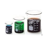 Micro Borosilicate Glass Graduated Beakers (5ml, 10ml and 25ml)