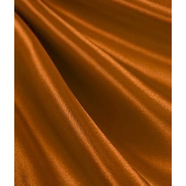 Amazon Com Copper Satin Fabric By The Yard