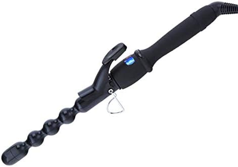 YONAIL Bubble Curling Iron Wand 1 inch Hair Curler Tourmaline Ceramic Curling Tongs Beach Wave Curler Iron LCD Temp Adjustable Hair Crimper Styling Tool