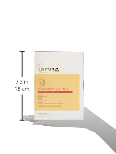 Karuna Clarifying + Face Mask, Pack of 4, 3.80 fl. oz.