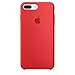 Apple Silicone Case for iPhone 7 Plus - Red
