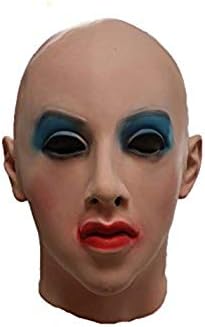 LMJMASK Latex Realistic Female Mask for Party Halloween