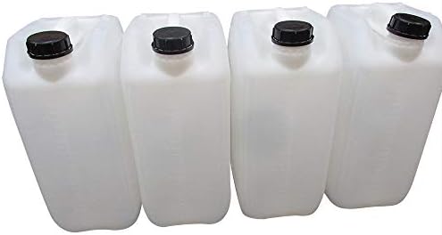 JERRY CAN 4 x 25 litre marine fish water carrier storage approved 70 mm neck anti glug