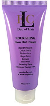 ELC Dao of Hair NOURISHING Blow Out Cream 3oz - Heat Protection - Color Shield - Moisturizes - Stops Frizz - Repairs - Smoothes - Amazing Shine - Decreases Drying Time