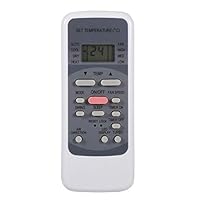 Tosuny Air Conditioner Remote Control Replacement for Midea R51M/E, Fashion Universal A/C Remote Controller with Clock and Timer ON/Off Function for Midea Toshiba VESTEL etc