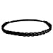 Mia Thick Braidie, Synthetic Braided Hair Headband, Hair Accessory on Elastic Rubber Band, Black, for Women, Office, Teens, Girls