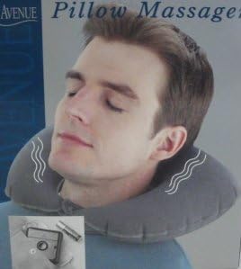 Vibration Pillow Massager, Great for Travel, Car, Airplane