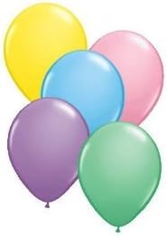 Tanday (Assorted Pastel) 12" Premium Quality Latex Balloons 12 pcs/bag .