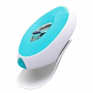 Boon Flo Water Deflector, Faucet Cover with Bubble Bath Dispenser, Blue 1 Ea