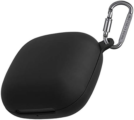 Vaycally Portable PC Cover Case Earphone Dust-Proof Protective Bluetooth Headset Drop-Proof Silicone Headphone Case Outdoor Travel Portable Headset Storage Bag for Beat s Powerbeats Pro