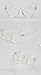 Beison Horn Rimmed Round Eyeglasses Frame Clear Lens 46mm (Transparent, 46)