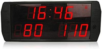 Ledスポーツタイマー 9桁led電光掲示板屋内使用バスケットボール サッカーゲームスコアボード 壁掛け