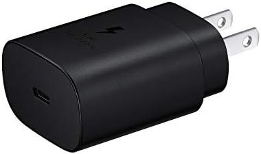 Samsung 25W USB-C Super Fast Charging Wall Charger - Black (US Version with Warranty)