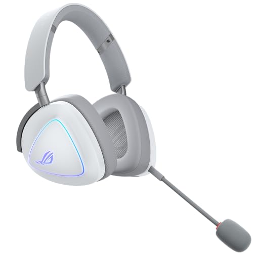 Delta II White kabelloses RGB Gaming Headset