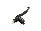 7/8" BLACK ALUMINUM CLUTCH LEVER PERCH Honda XR CRF 50 70 110 125 or Similar Pit Dirt Bikes