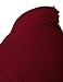 H2H Men's Shawl Collar Sleeveless Cardigan with No Button Wine US L/Asia XL (KMOCASL01)