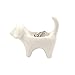 OYLZ Adorable Ceramic Dog Ring Holder Jewelry Trinket Holder Home Decoration