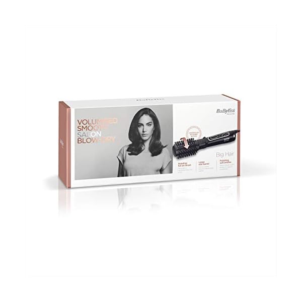 BaByliss-Big-Hair-50-mm-Rotating-Hot-Air-Styling-Brush BaByliss Big Hair Rotating Hot Air Blow dry Brush, Dry and style in one step, 50mm
