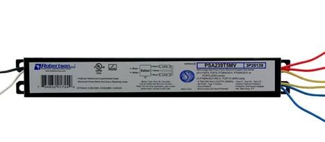 ROBERTSON Fluorescent eBallast(s) for 2 F28T5 Linear Lamps, Program Start, 120-277Vac, 50-60Hz, Normal Ballast Factor, HPF, (Successor to Model PSA228T5MV /A) - Thumbnail 4