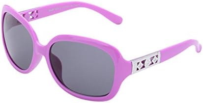 The Blue Pink Uv Protected Kids Girls Oval Sunglasses For Age Group 4 to 8 Year Kids