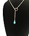 Suyi Exquisite Turquoise Pendant Necklace