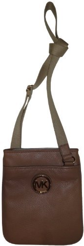 Kors Fulton Leather Crossbody Dark Khaki Michael