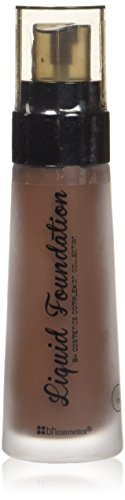 BH Cosmetics Deep Liquid Foundation, Ebony, 0.85 Ounce