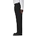 Haggar Men's Big-Tall Work to Weekend Hidden Expandable Waist Pleat Front Pant,Black,48x29