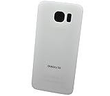 Battery Door Back Cover Glass Compatible with Samsung Galaxy S6 Verizon G920V (White)