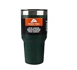 Ozark Trail Powder Coated Tumbler, 30 Ounce, Green