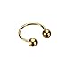 18 Pieces Captive Bead Ring BCR and Horseshoe Circular Barbell CBR (Nose, Ear) 18 Gauge 5/16